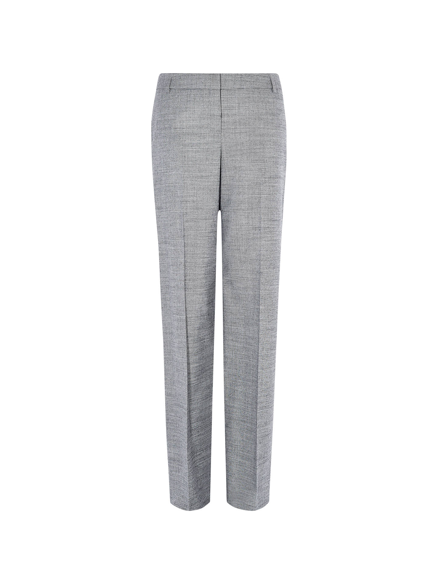 Karen Millen Tailored Folded Trousers, Grey at John Lewis & Partners