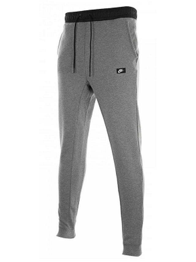Nike Sportswear Modern Tracksuit Bottoms, Grey/Black at John Lewis ...
