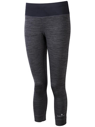 Ronhill Momentum Victory Cropped Running Tights, Grey