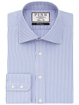 Thomas Pink Beckman Stripe Classic Fit XL Sleeve Shirt