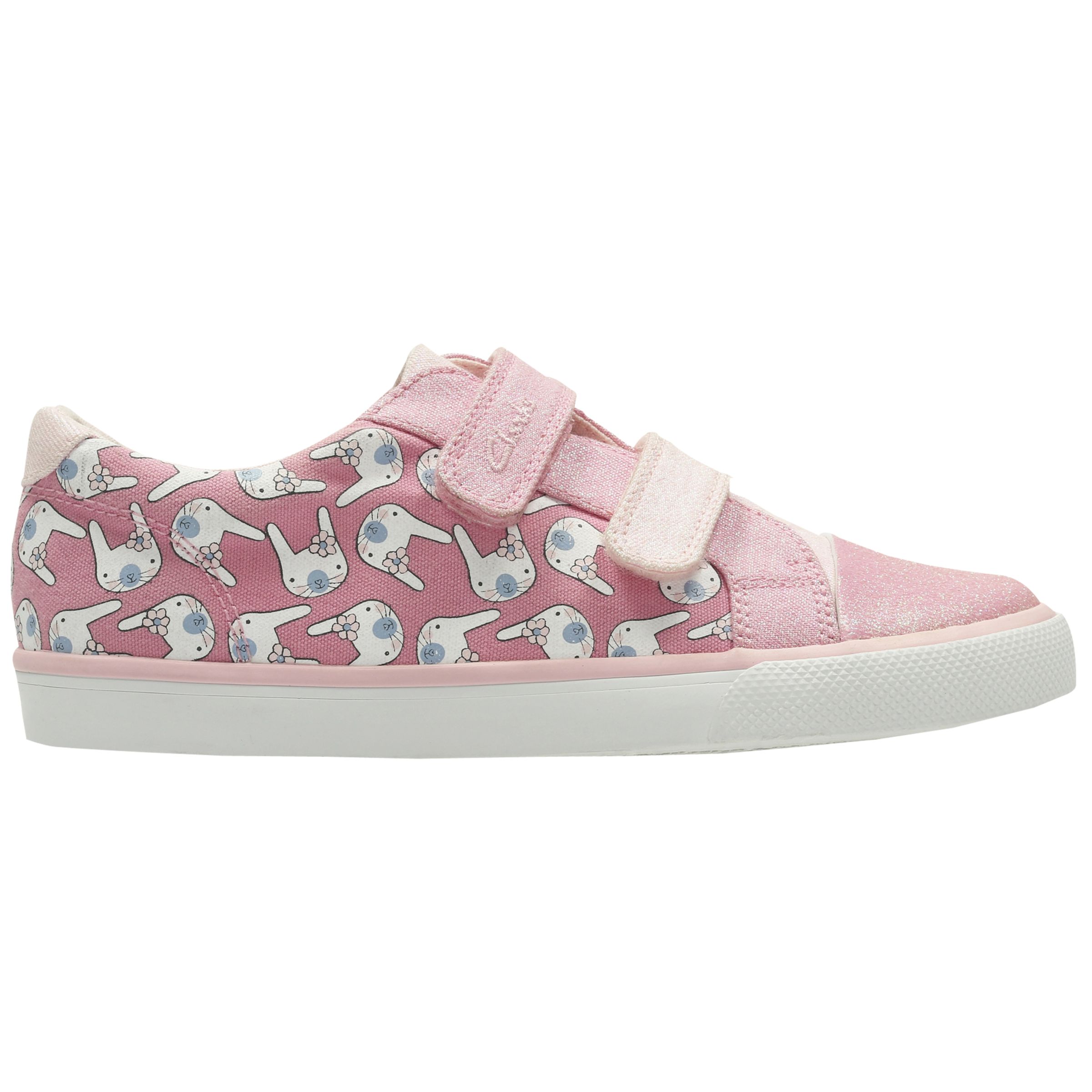 clarks childrens canvas shoes