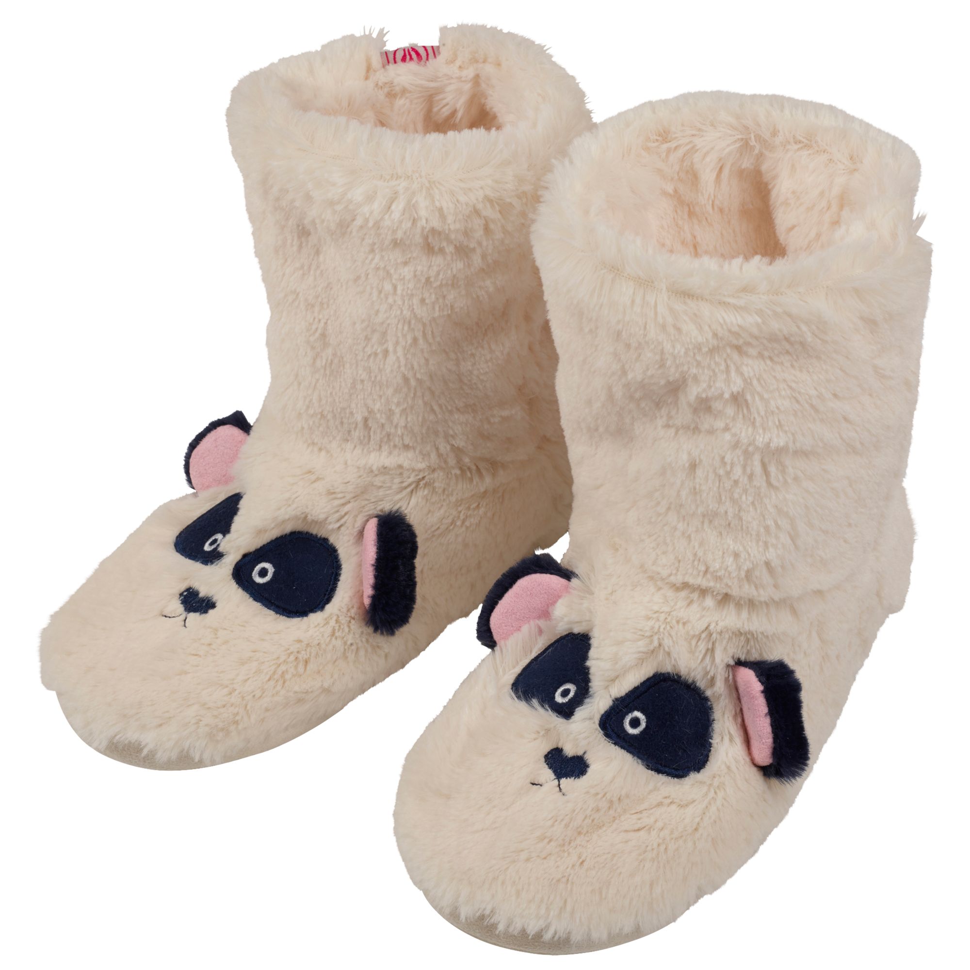 Fat Face Children's Panda Boot Slippers 