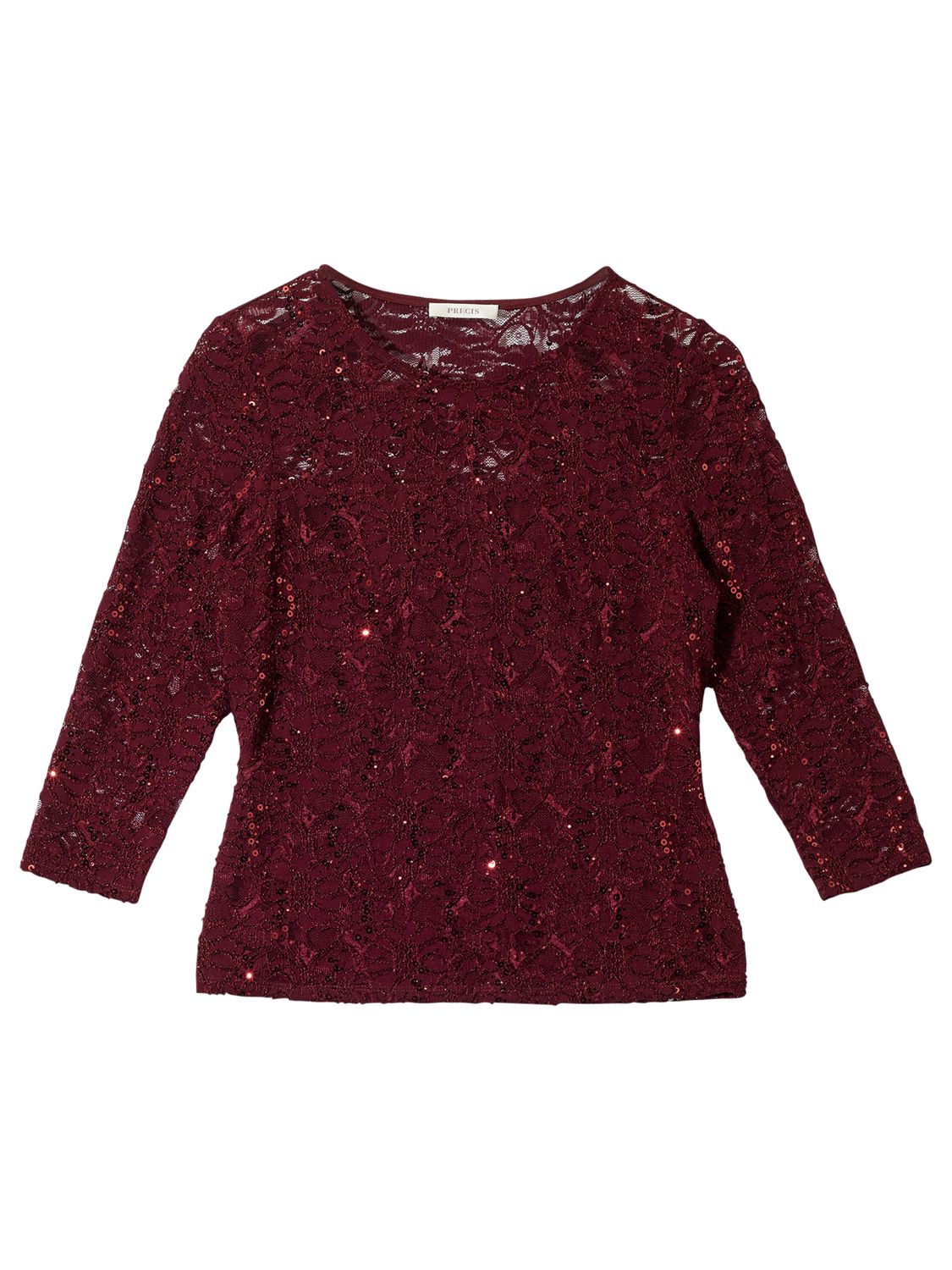 red sparkle shirt