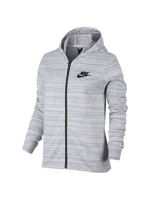 Nike Sportswear Advance 15 Jacket, White at John Lewis & Partners