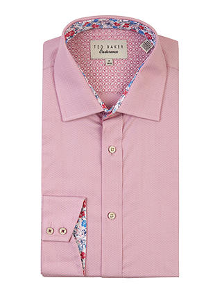 Ted Baker Elias Cotton Dobby Tailored Fit Shirt