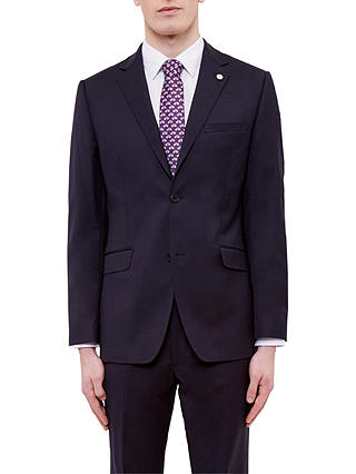 Ted Baker Cotlinj Wool Tailored Fit Suit Jacket, Navy