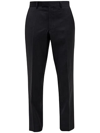Ted Baker Cotlint Wool Tailored Fit Suit Trousers, Charcoal
