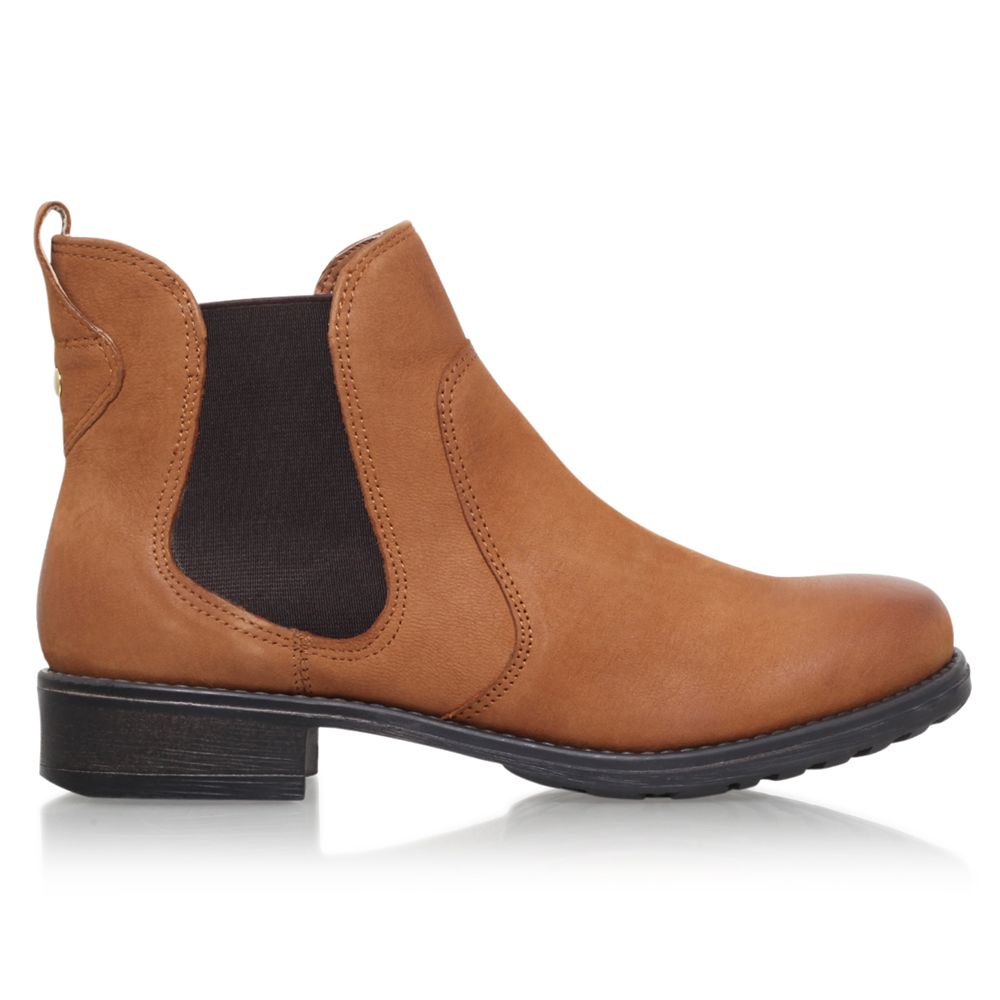 carvela smart tan boots