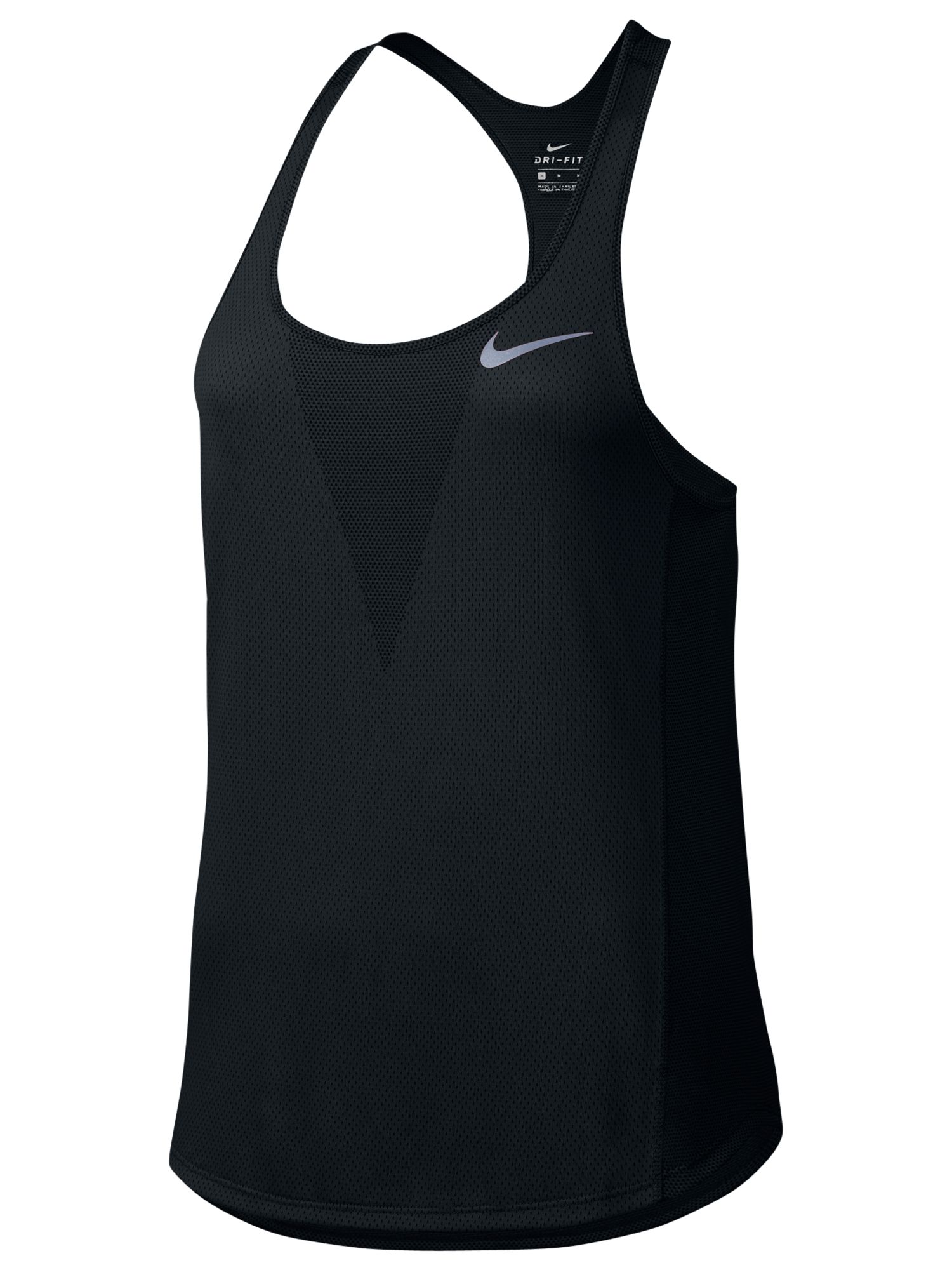 Nike Zonal Cooling Relay Running Tank Top, Black