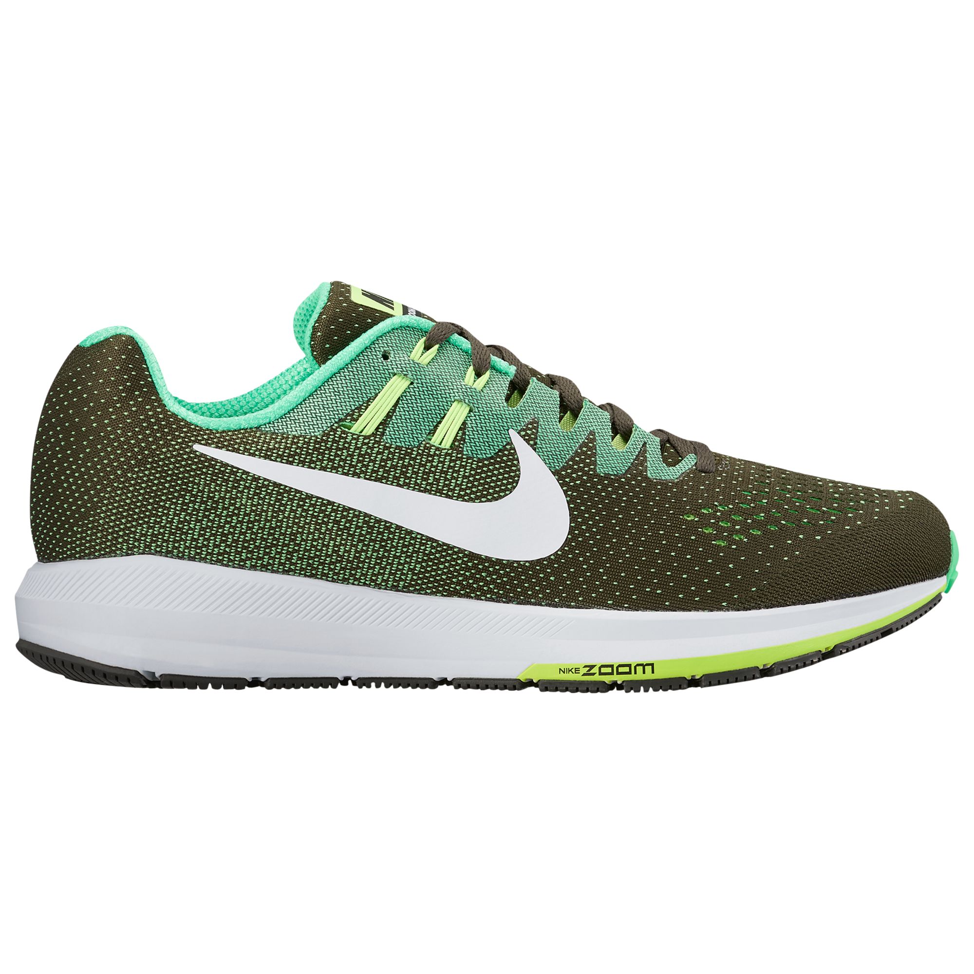 Nike Air Zoom Structure 20 Men's Running Shoes, Green