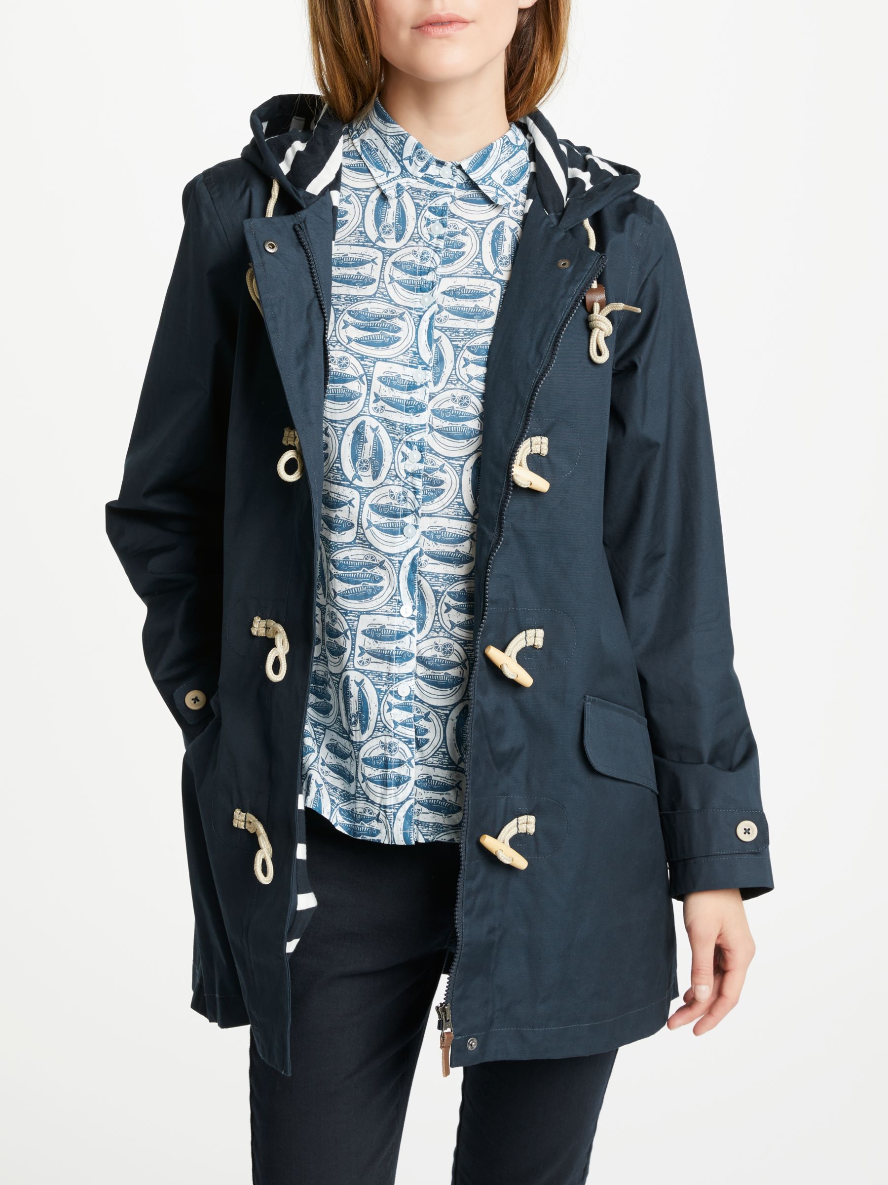 Seasalt RAIN® Collection Seafolly Long Jacket, Squid Ink