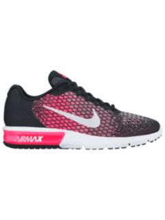 Afhankelijkheid Alabama factor Nike Air Max Sequent 2 Women's Running Shoes, Black/Racer Pink