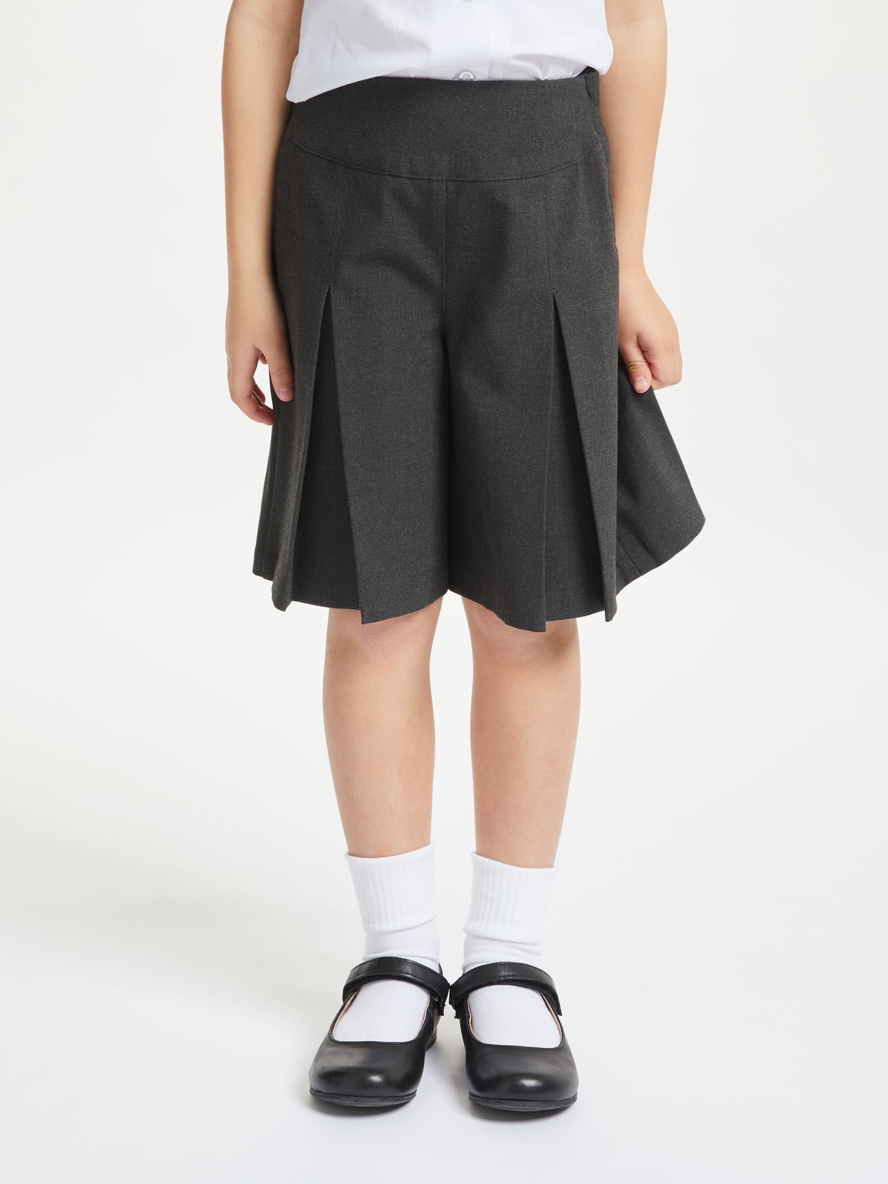 John Lewis & Partners Girls' Adjustable Waist School Culottes