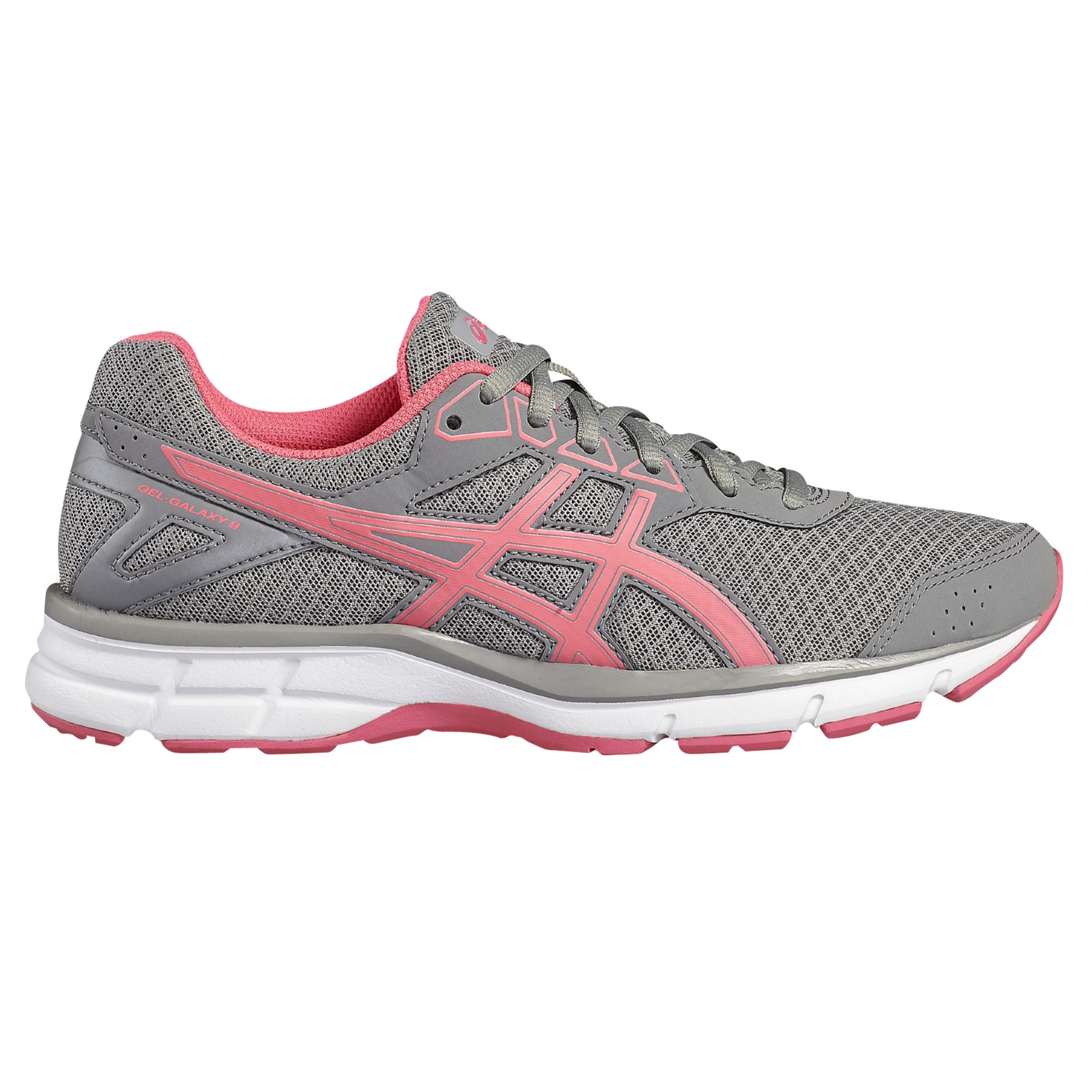 asics grey and pink