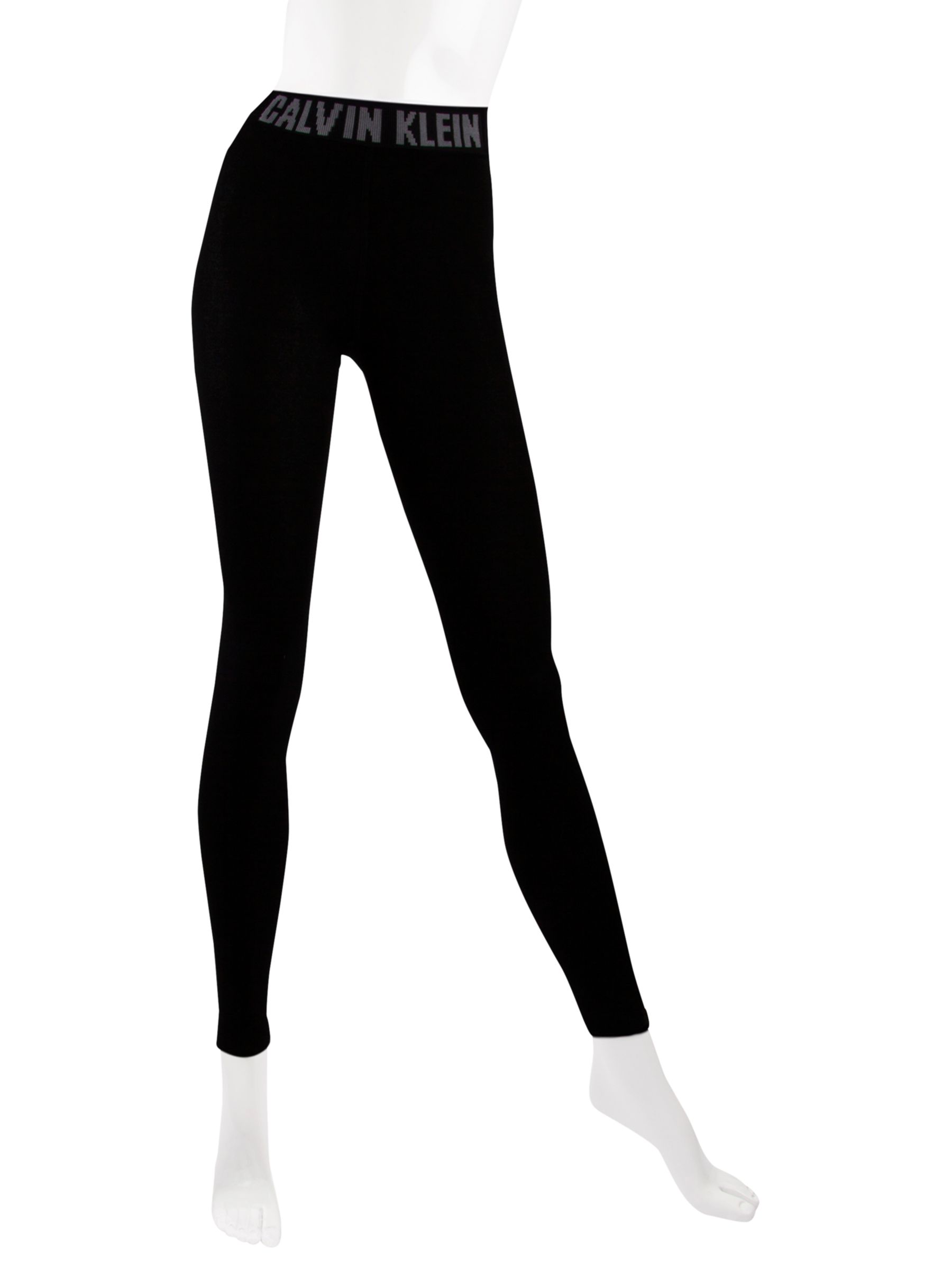 calvin klein logo leggings black