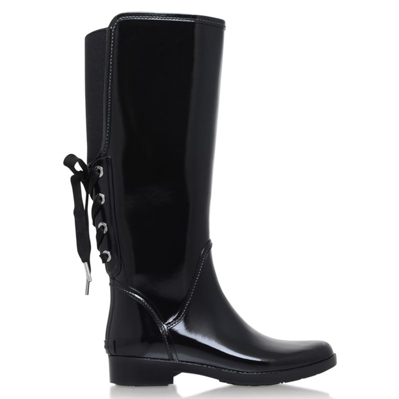 michael kors wedge rain boots