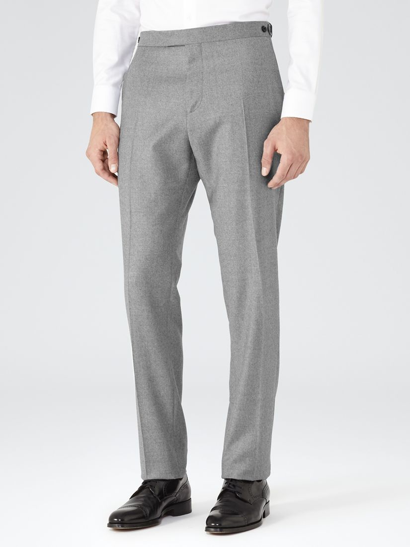 Reiss Samuel Peak Lapel Modern Fit Suit, Grey