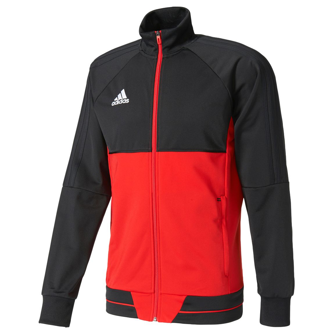 black and red adidas outfit