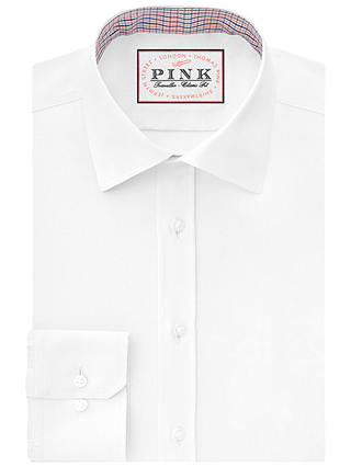 Thomas Pink Corson Plain Classic Fit Shirt, White