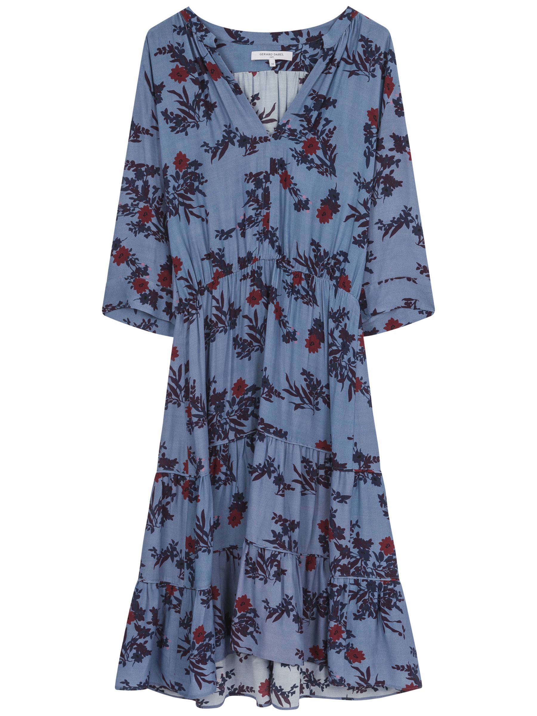 Gerard Darel Garance Dress, Light Blue, 6