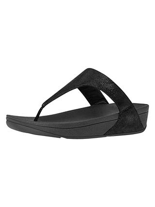 FitFlop Shimmy Suede Toe Thong Sandals