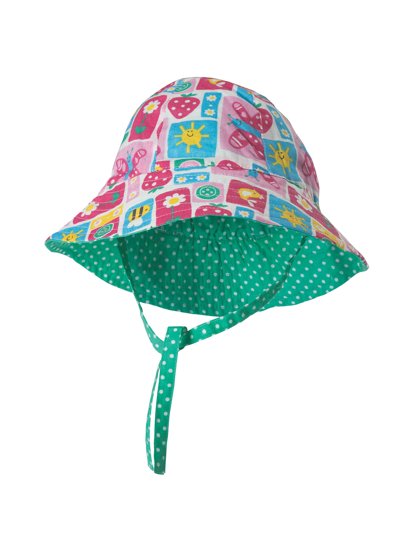Next Baby Sun Hat Green Spotted Cap Size 6-12mths,1-2yrs Baby Fashion  suneducationgroup.com