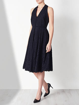 John Lewis & Partners Fit And Flare Lace Dress