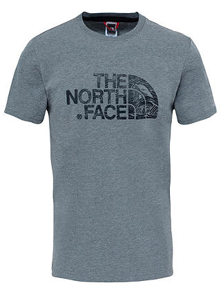 The North Face Woodcut Dome T-Shirt, Grey