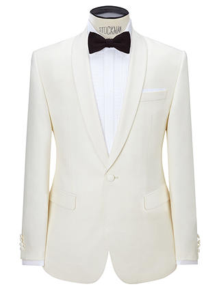 John Lewis & Partners Tailored Dress Suit Jacket, White