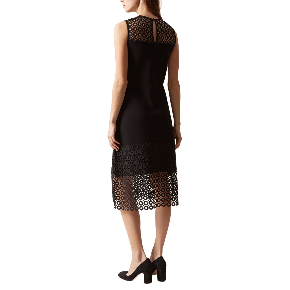 Hobbs Penelope Dress, Black