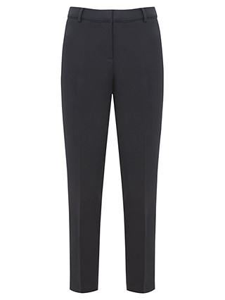 Mint Velvet Stretch Cotton Cropped Trousers
