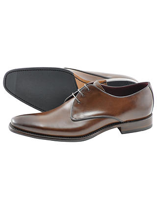 Loake Bros. Bressler Derby Shoes, Dark Brown