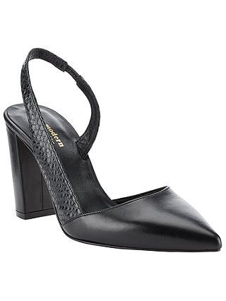 Modern Rarity Mora Slingback Asymmetric Court Shoes