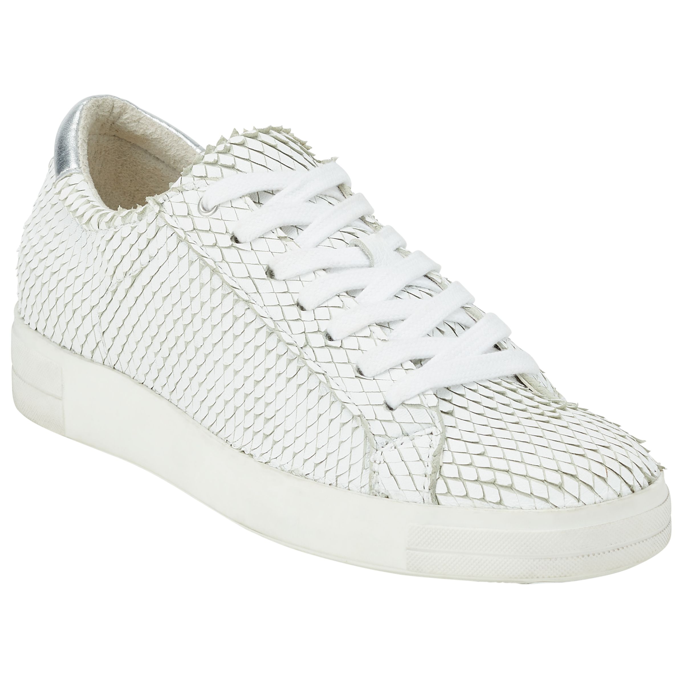 Kin Electra Textured Trainers, White