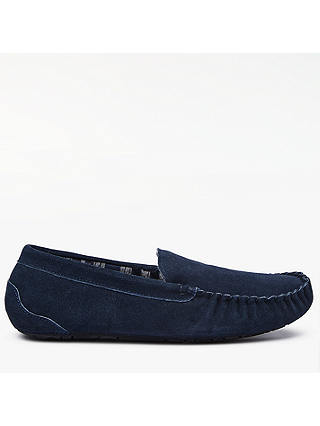 John Lewis & Partners Alfred Checked Slippers
