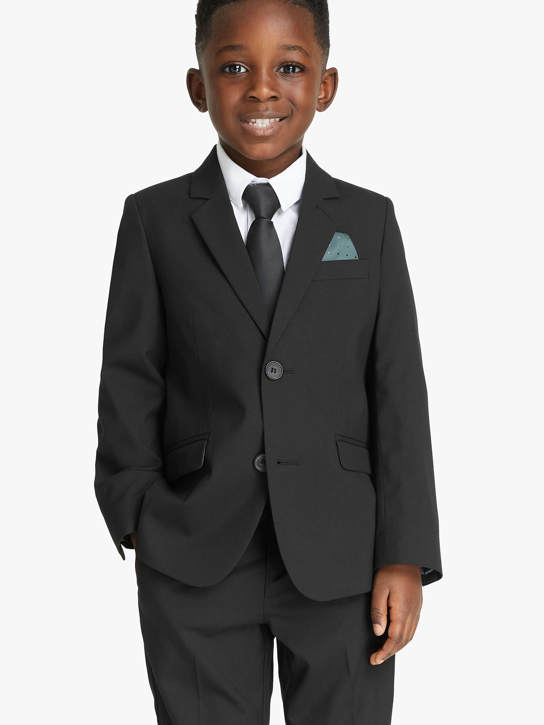 Buy John Lewis Heirloom Collection Kids' Black Suit Jacket, Black Online at johnlewis.com