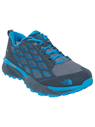 The North Face Endurus Hike GTX Waterproof Men's Walking Shoes, Grey/Blue