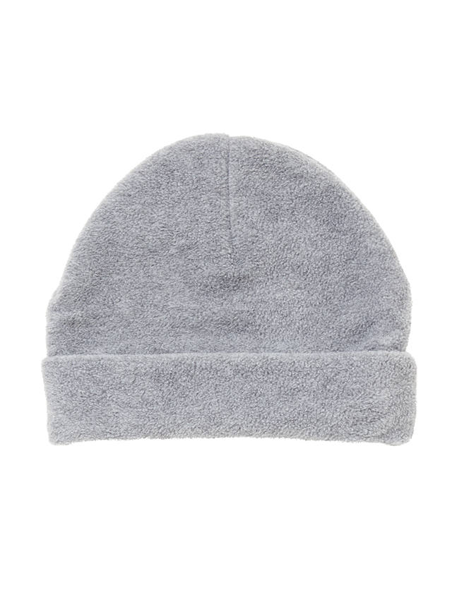 School Fleece Hat, Grey, Small