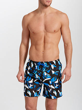 Bjorn Borg Graphic Swim Shorts, Black