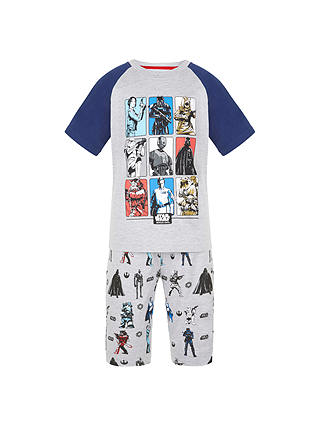 Star Wars Children's Short Pyjamas, Grey