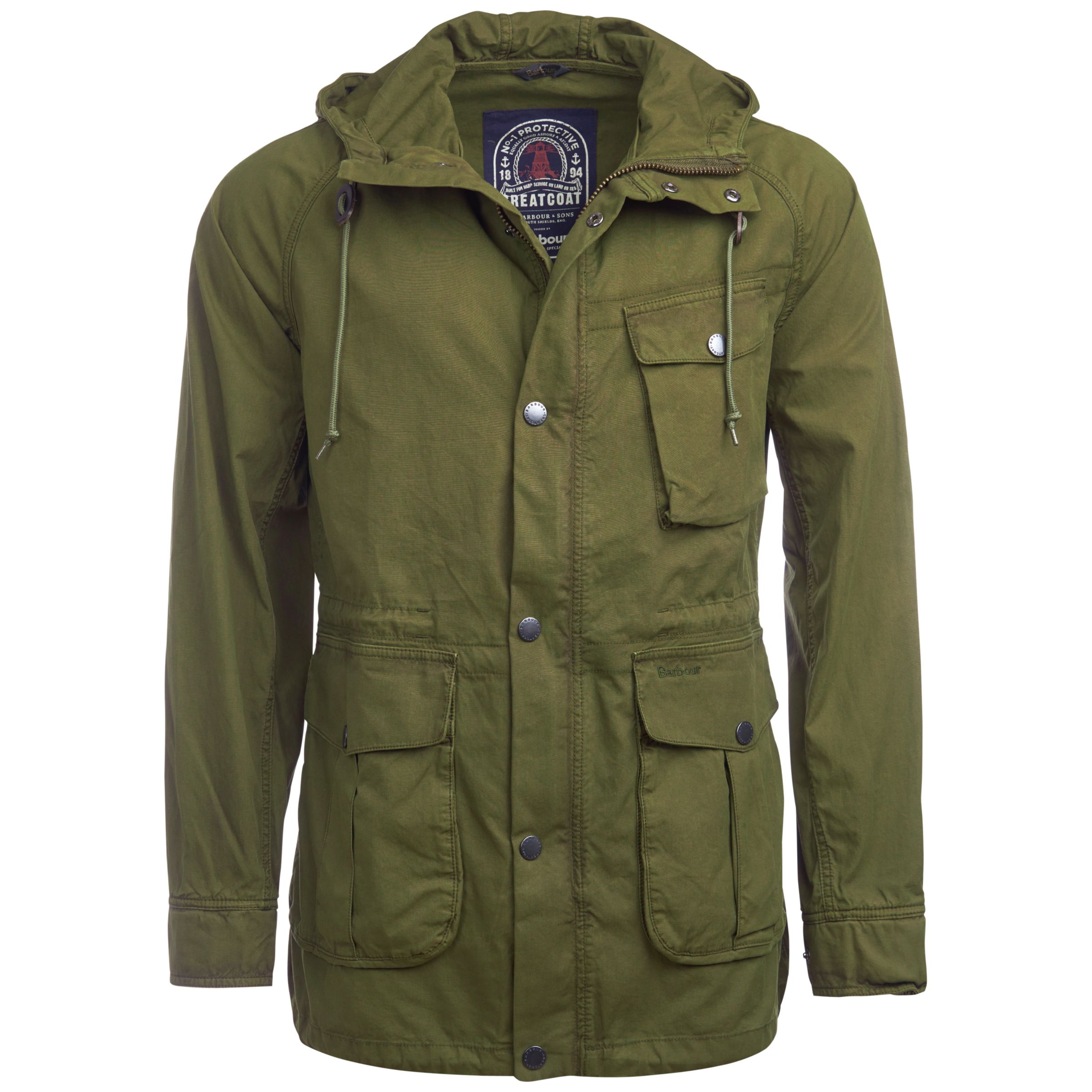 barbour military style jacket