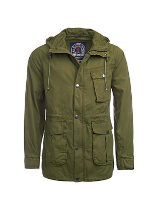 Barbour Greatcoat Whitehaven Cotton Jacket, Army Green