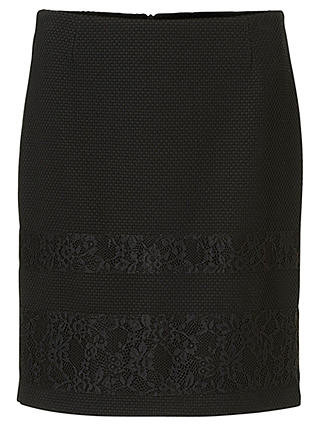 Betty Barclay Textured Lace Skirt, Black