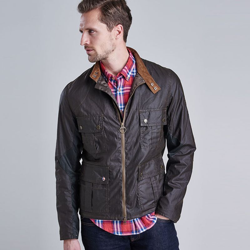 barbour chico wax jacket