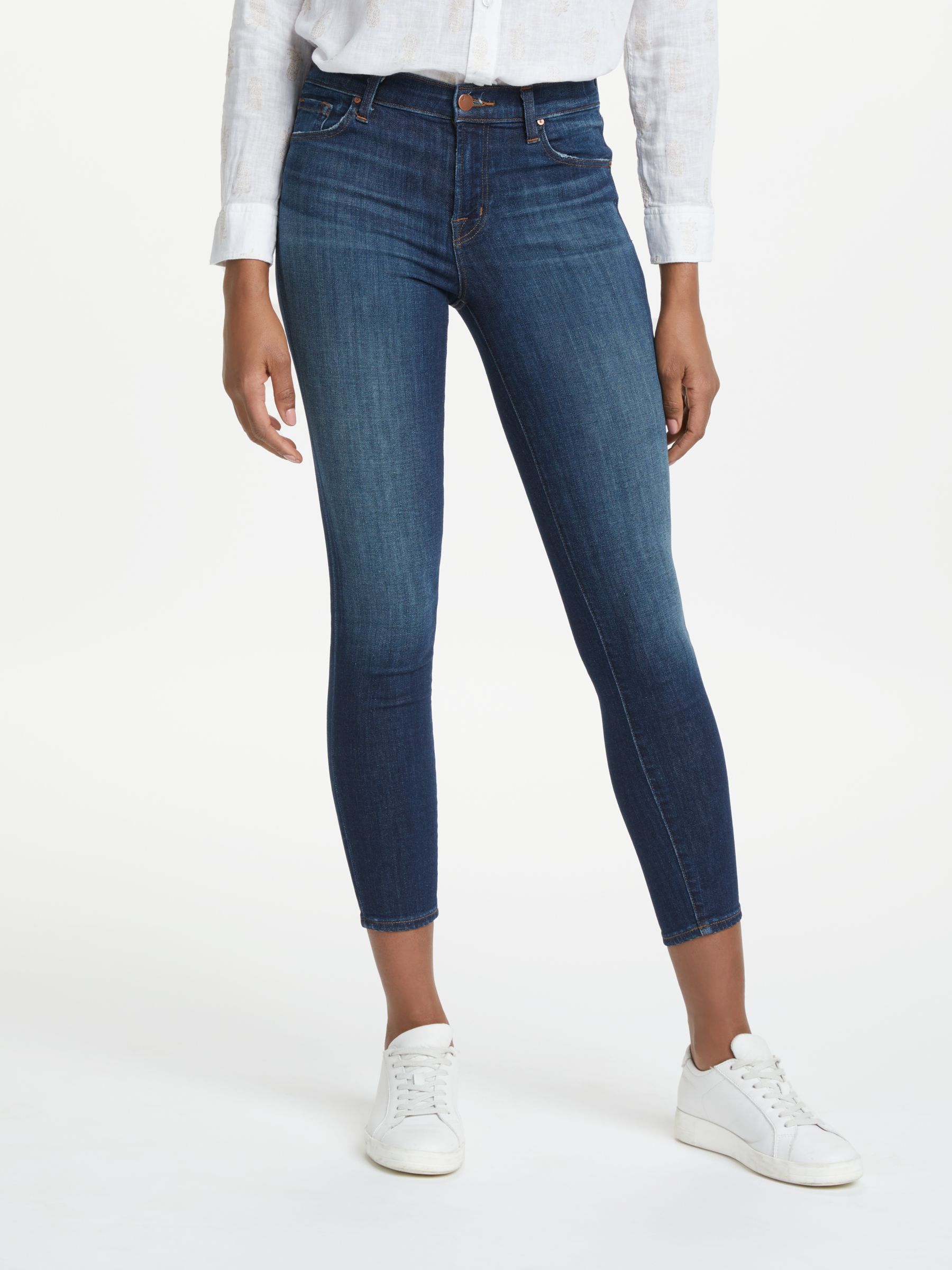 j brand 835 cropped skinny jeans