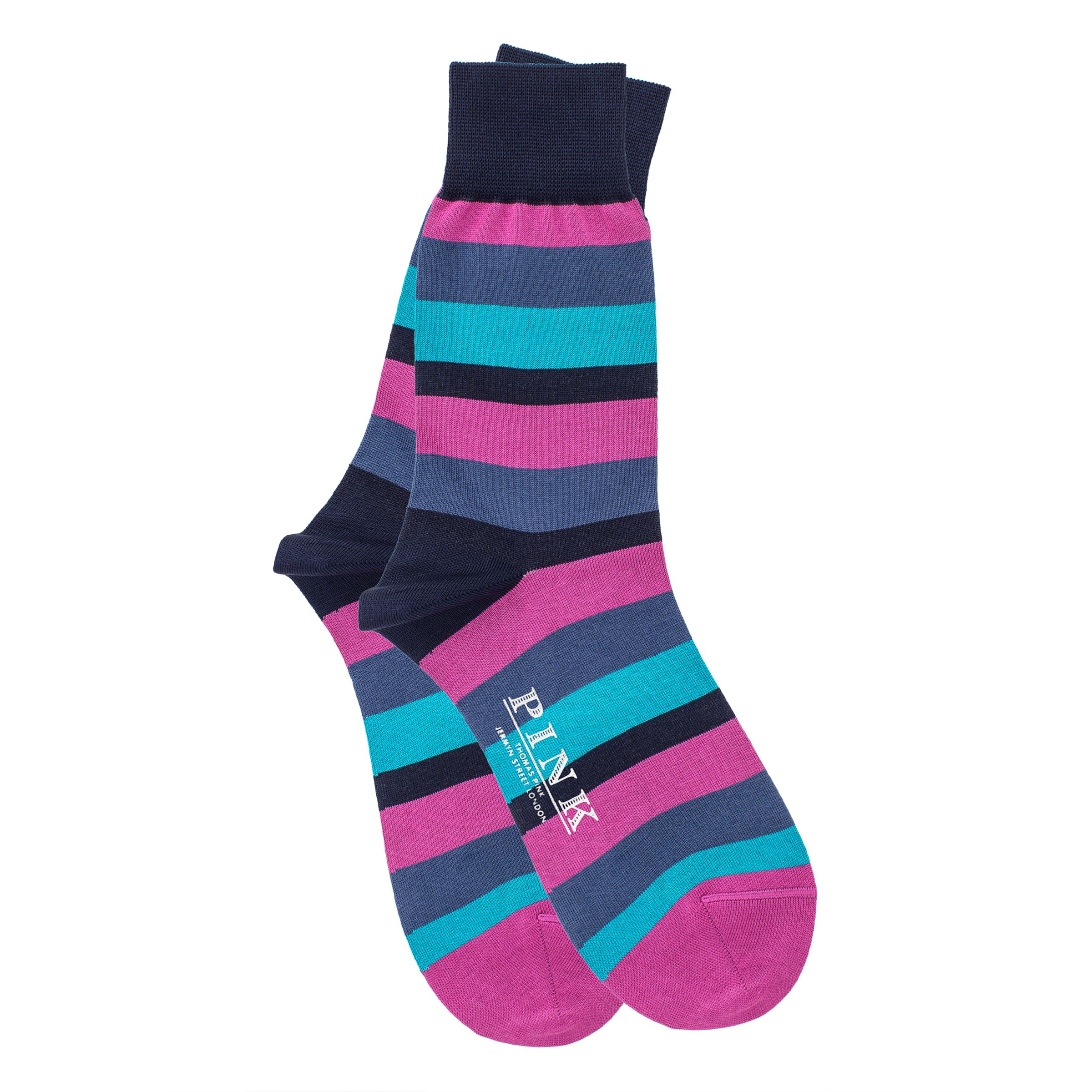 Thomas Pink Rowland Stripe Socks