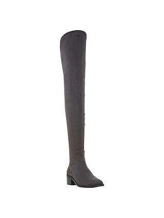 Dune Suade Over the Knee Boots