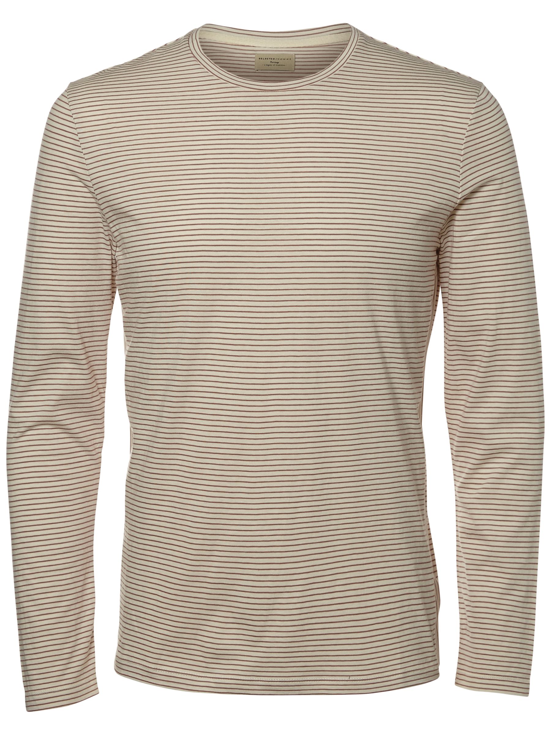 Selected Homme Heritage Long Sleeve Striped T-Shirt
