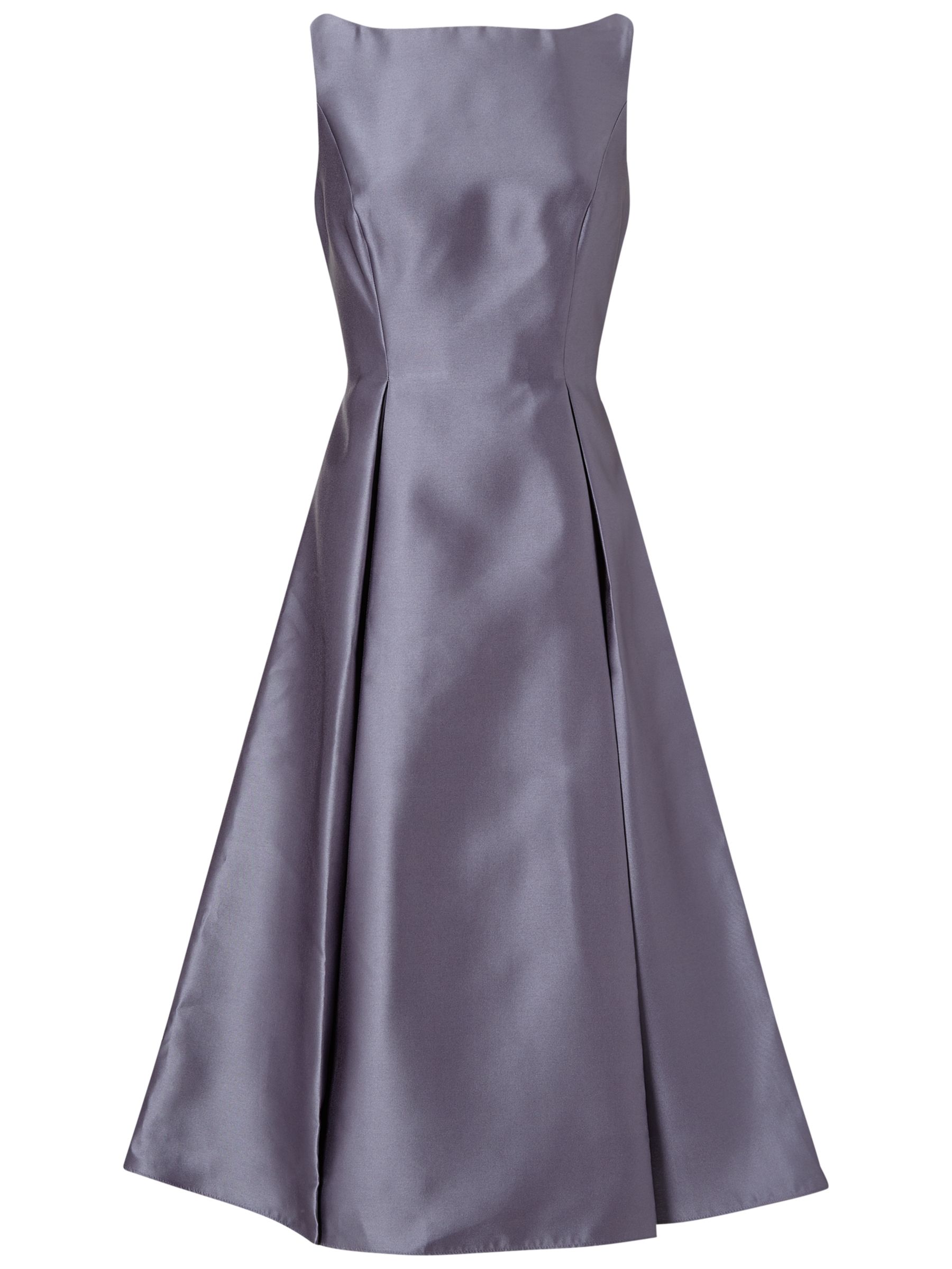 silk tea length dresses