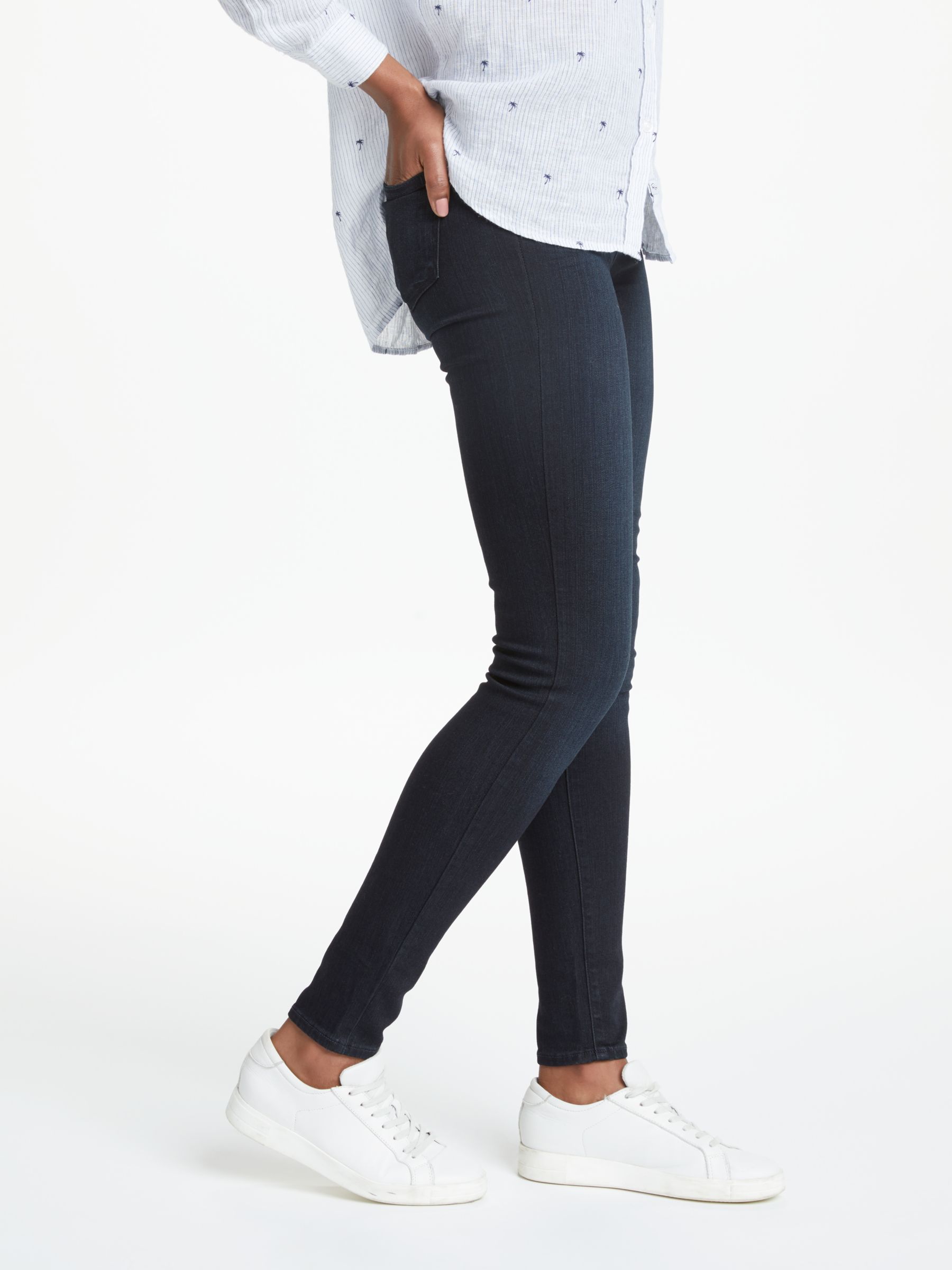 PAIGE Margot High Rise Ultra Skinny Jeans, Tonal Mona, 24